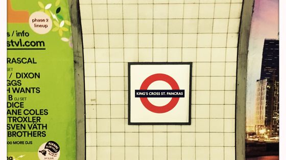 Station de métro King's Cross à Londres ©Radio France - François Teste