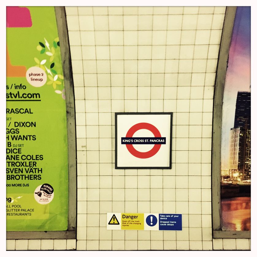 Station de métro King's Cross à Londres