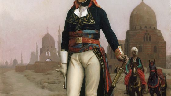 Le général Bonaparte au Caire (peinture académique orientaliste de Jean-Léon Gérôme - XIXe siècle)