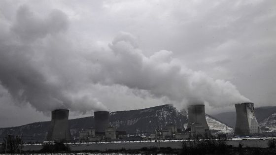 Centrale nucléaire de Cruas-Meysse en 2017 ©AFP - PHILIPPE DESMAZES