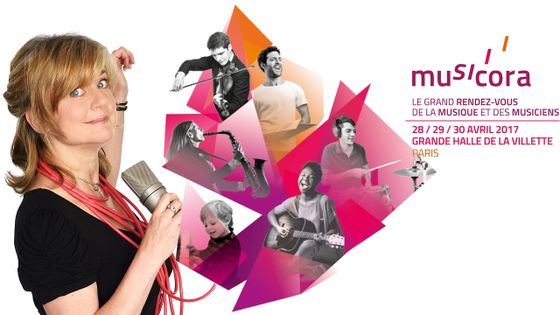 Denisa Kerschova en direct et en public à Musicora 2017 ©Radio France - Christophe Abramowitz
