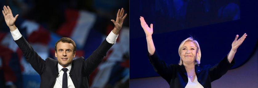 Emmanuel Macron et Marine Le Pen s'affronteront en débat le 3 mai à 21 heures.