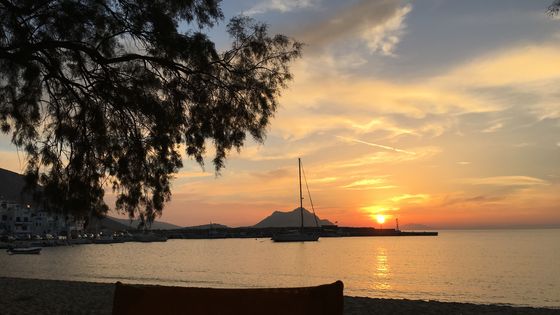 Aigiali - Ile d'Amorgos - Grêce ©Radio France - Hassane M'Béchour