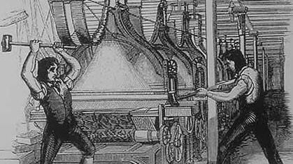 Une représentation des luddites