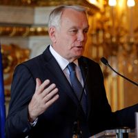 Jean-Marc Ayrault, ministre des Affaires étrangères
