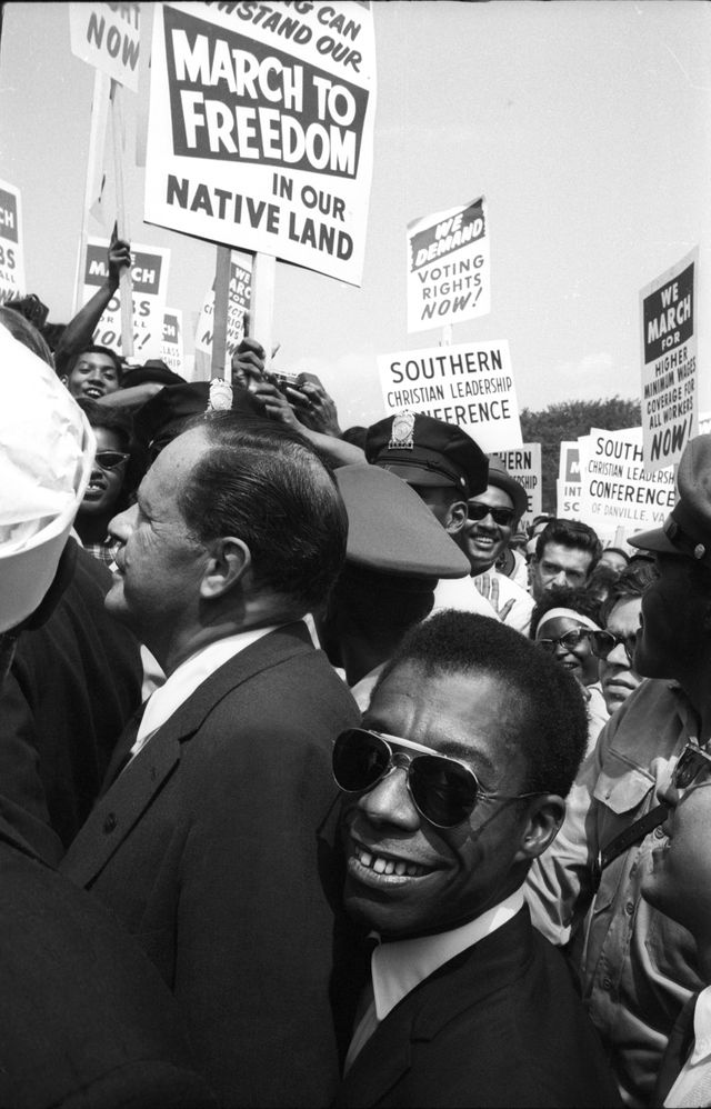 Joseph Mankiewicz and James Baldwin