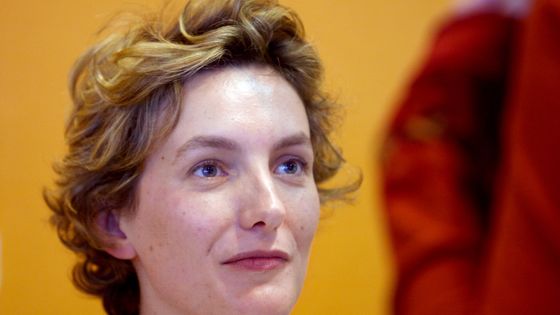 Anna Gavalda au Salon du livre en 2008 ©AFP - FRANCOIS GUILLOT