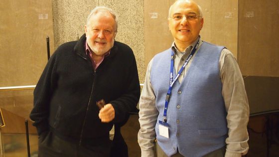 Jean-Claude Pennetier et Alexis Chryssostalis au studio 107 - Radio France