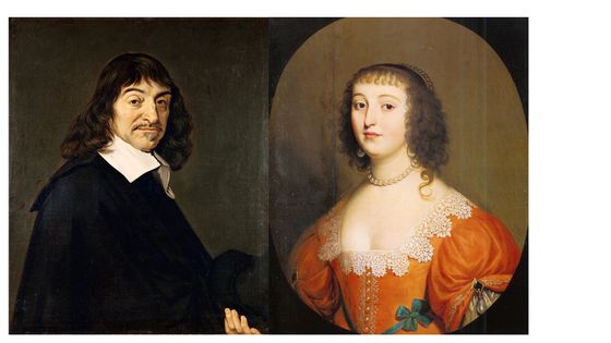 Descartes et Elisabeth de Bohême / Wikipédia