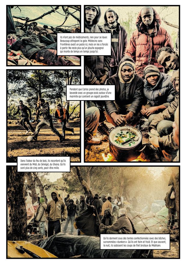 Page de La Fissure de Carlos Spottorno et Guillermo Abril