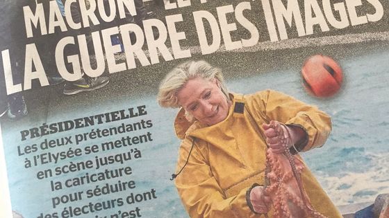 Capture de la Une du Parisien du 28 avril 2017 ©Radio France - Ludovic Piedtenu