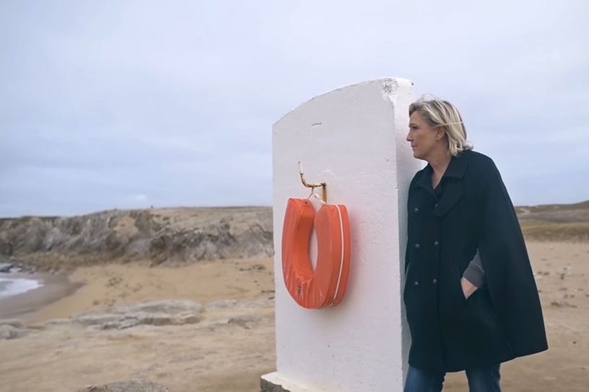Image extraite du clip officiel Marine 2017