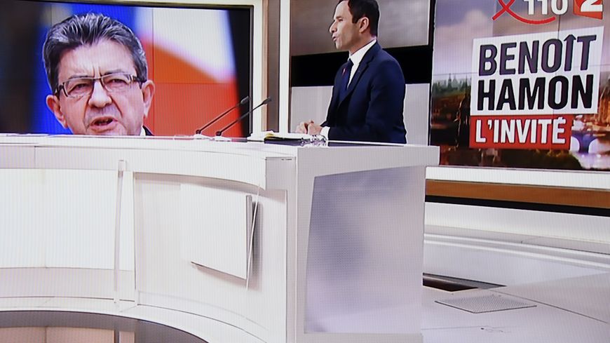 Hamon et Mélenchon sont chacun soumis aux divergences au sein de leur propre camp.