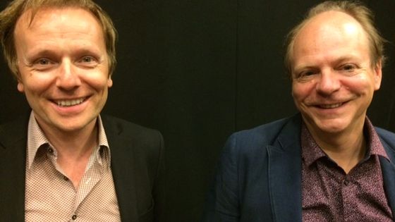 Laurent Stocker & Patrick Boucheron ©Radio France - Mathilde Serrell
