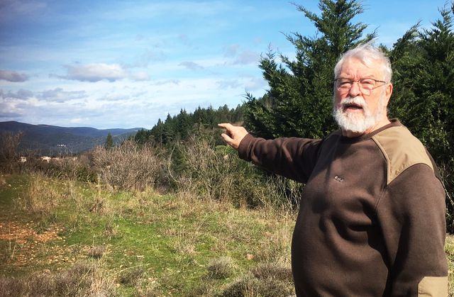 Michel Bourgeat riverain de Saint-Félix-de-Pallières (Gard)