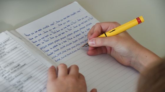 Cahier d’exercice d'un élève ©AFP - Felix Kästle / Felix Kädpa / DPA