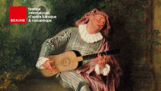 Affiche de la 35ème édition du Festival international d'opéra baroque et romantique de Beaune.