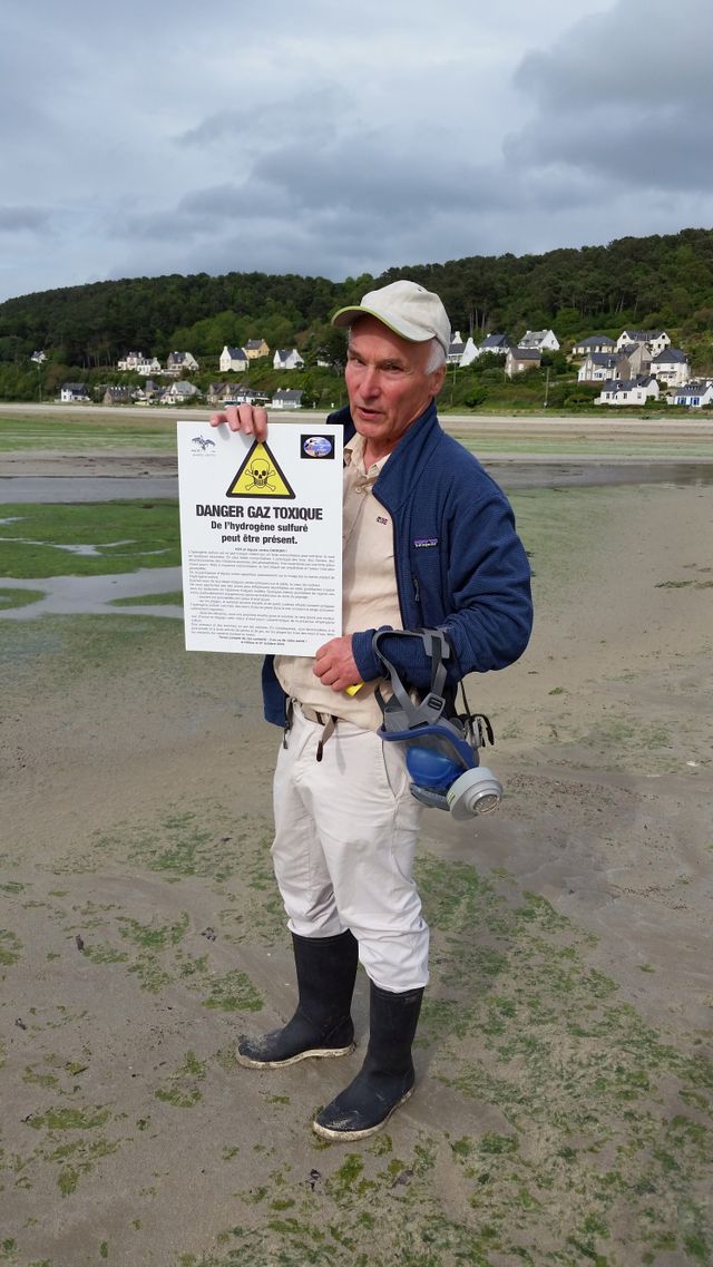 Yves-Marie Le Lay, président de l’association écologiste Sauvegarde du Trégor
