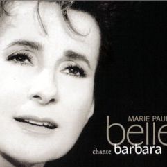Marie-Paule Belle, couverture du disque "Marie-Paul belle chante Barbara"