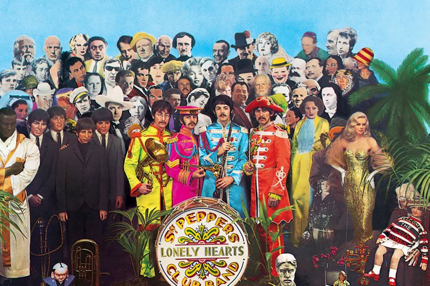 Sgt Pepper's Lonely Hearts Club Band, pochette de l'album