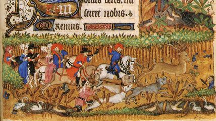 Livre d'heures de Marguerite d'Orléans, La Sainte Trinité. France, Paris, vers 1430. Paris, BnF, Département des manuscrits, Latin 1156B, folio 163. - BNF/http://classes.bnf.fr/phebus/grands/marg1.htm