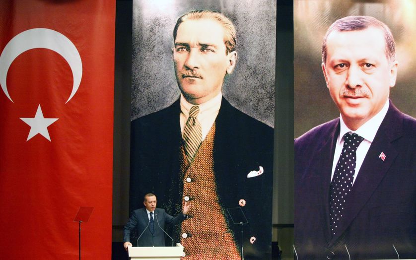 Recep Tayip Erdogan à Ankara le 10 août 2011