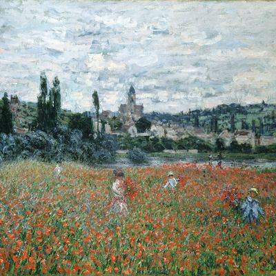 Champ de coquelicots près de Vétheuil, vers 1879 huile sur toile, 73 x 92 cm. Fondation Collection E.G. Bührle, Zurich