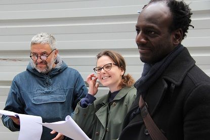 Répétitions (Dominique Parent, Garance Chansigaud, Assane Timbo)