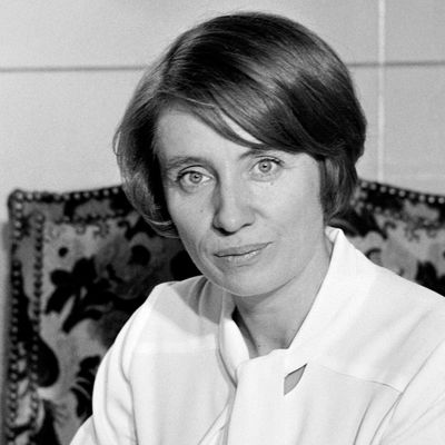 Françoise Mallet-Joris, écrivain, en 1970 à Paris.