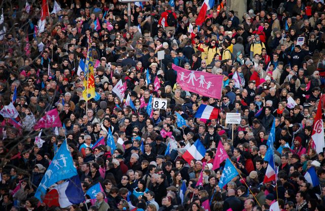 manif pour tous en février 2014