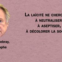 Régis Debray sur la laïcité