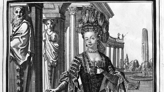 Mademoiselle Maupin (1670-1707), cantatrice francaise. Gravure du 18eme siècle ©AFP - BIANCHETTI STEFANO / LEEMAGE