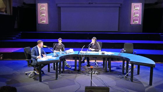 David Guillerme, Léo Grasset et Nicolas Martin ©Radio France - Matthieu Lefrançois