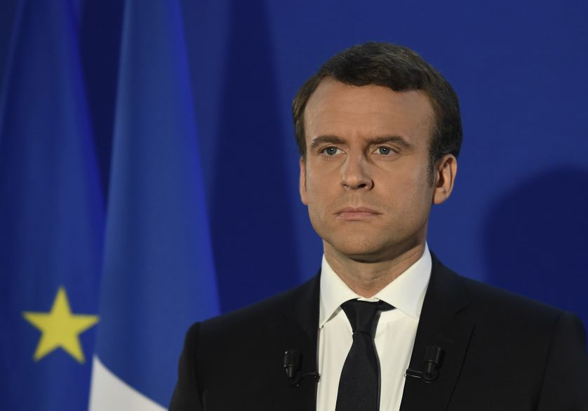 Emmanuel Macron, dimanche 7 mai 2017.