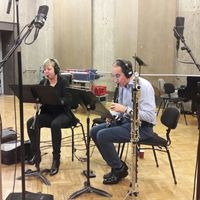 Béatrice Berne et Jean-Marc Fessard au studio 107
