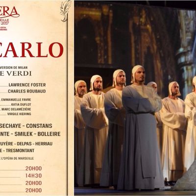 Inaugurée à l'Auditorium de Bordeaux en 2015, la production du Don Carlo mise en scène par Charles Roubaud est reprise et remaniée pour le plateau de l'Opéra de Marseille...
