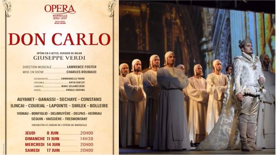 Inaugurée à l'Auditorium de Bordeaux en 2015, la production du Don Carlo mise en scène par Charles Roubaud est reprise et remaniée pour le plateau de l'Opéra de Marseille... - D.R.