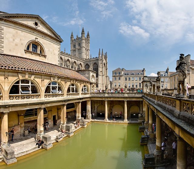 Les bains romains de Bath