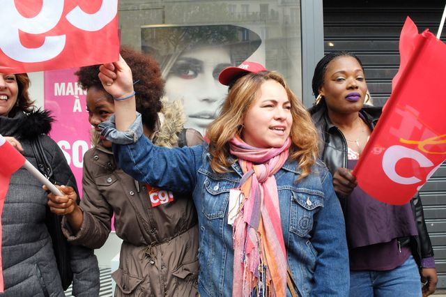Lise, vendeuse chez Tati