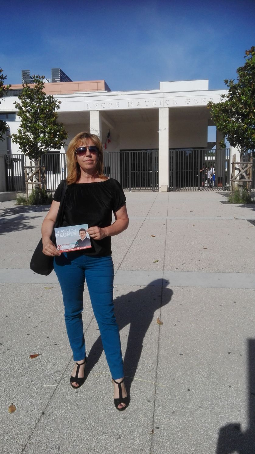 Nathalie Chabrand, suppléante de la France Insoumise (Damien Merono)