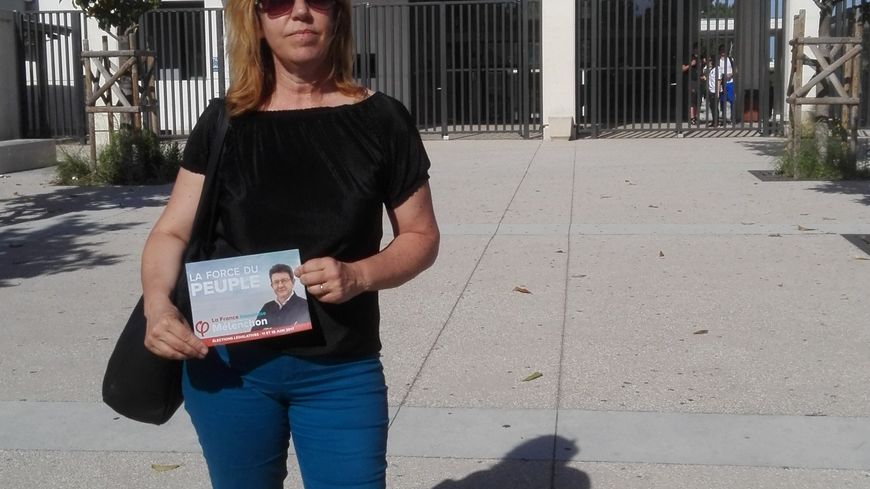 Nathalie Chabrand, suppléante de la France Insoumise (Damien Merono)