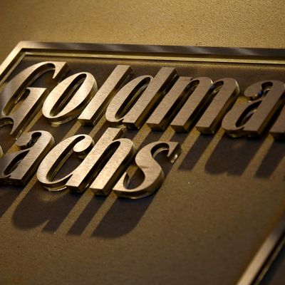 Une enseigne Goldman Sachs à Sydney, Australie, 18 mai 2016.