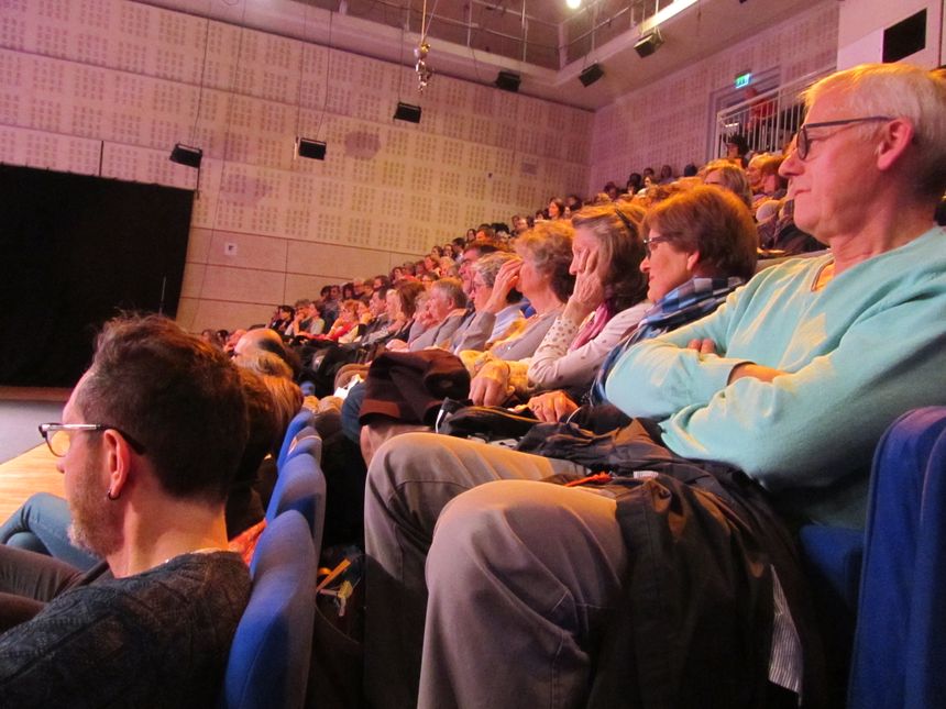 Le public du studio 105