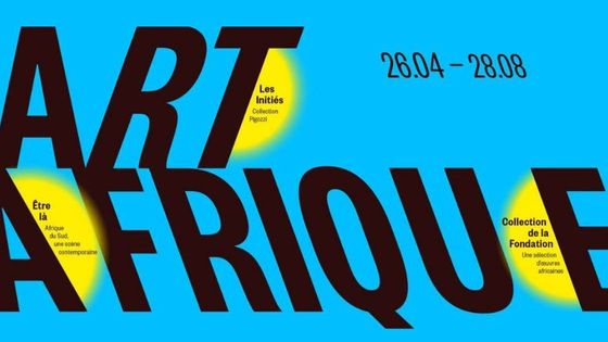 Exposition sur l'art africain à la Fondation Louis Vuitton