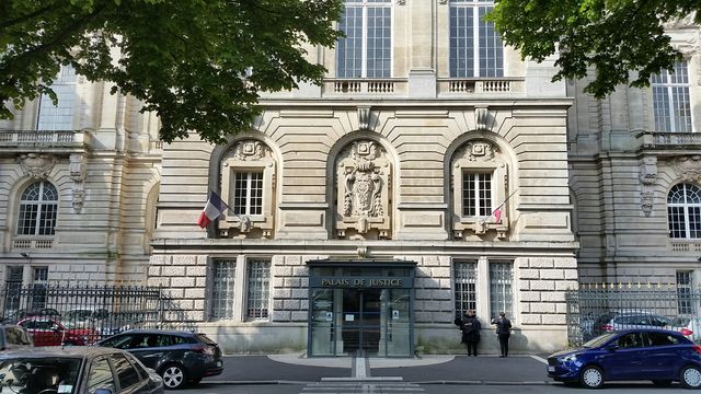 Le palais de justice de Saint Quentin