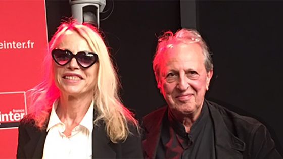 Laure Adler et Maurice Olander ©Radio France - Perrine Malinge