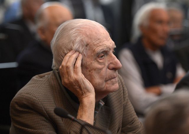 Reynaldo Bignone 89 ans, a été le dernier dirigeant (1982-1983) de la junte militaire en Argentine.