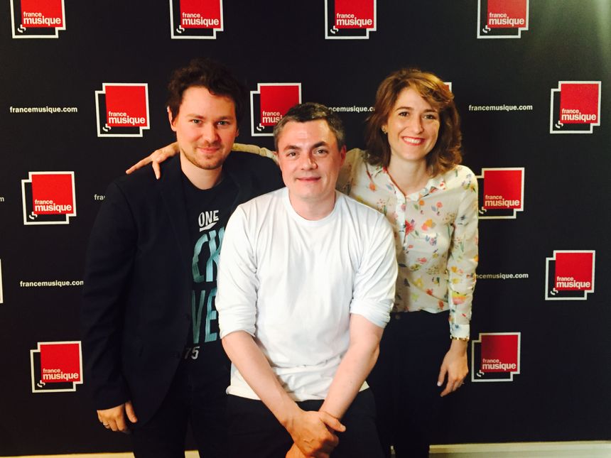 Adrien La Marca, Jean-Baptiste Urbain, Saskia De Ville (de dr. à g.)