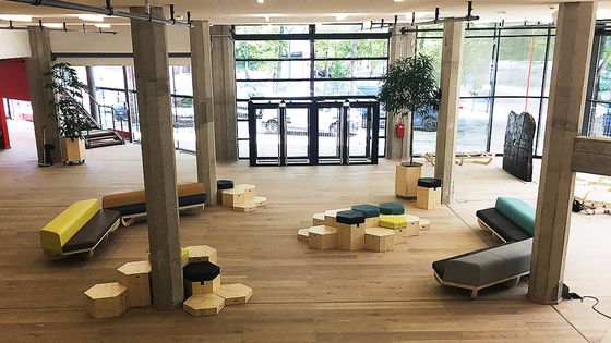 Le nouveau hall de 720 m2 de la MC93 - Mc93
