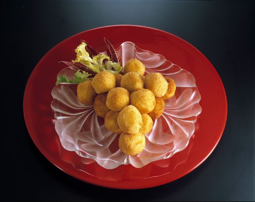 Boulettes de fromage frit
